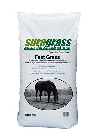 Hard Wearing KMG Paddock Repair Grass Seed 1 x 10kg Perfect for Gateways and Fence Lines Designed for Fast Repairs